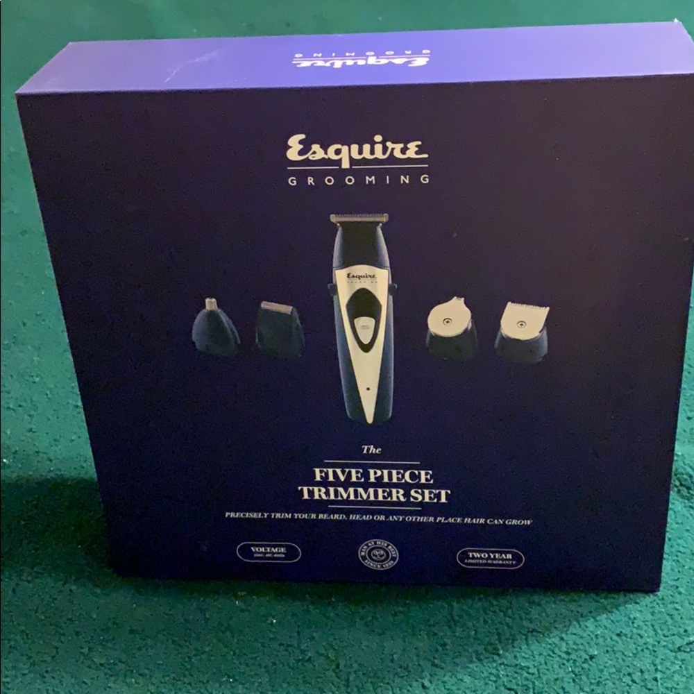 Professional five piece trimmer set